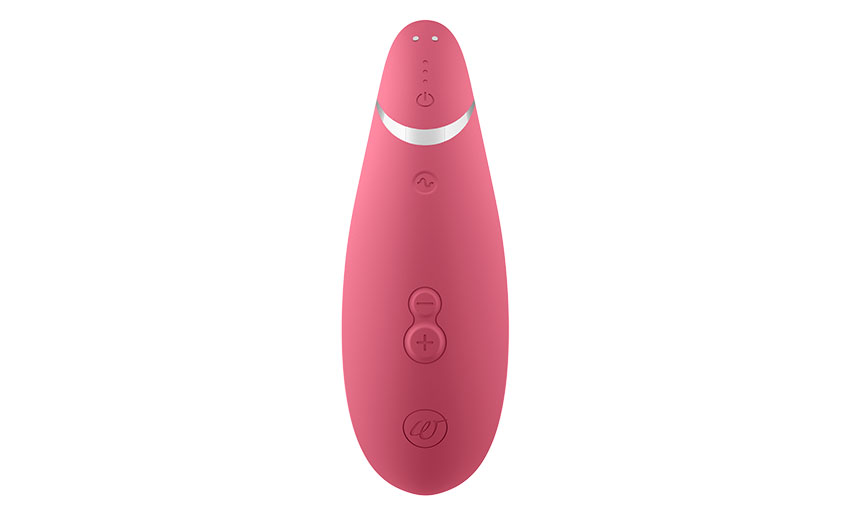 ★Womanizer Premium2 Raspberry-WZ212SG7 Raspberry-Silver ウーマナイザー プレミアム2 ラズベリー クリトリス バイブ 完全防水 G-スポットオーガズム マッサージ