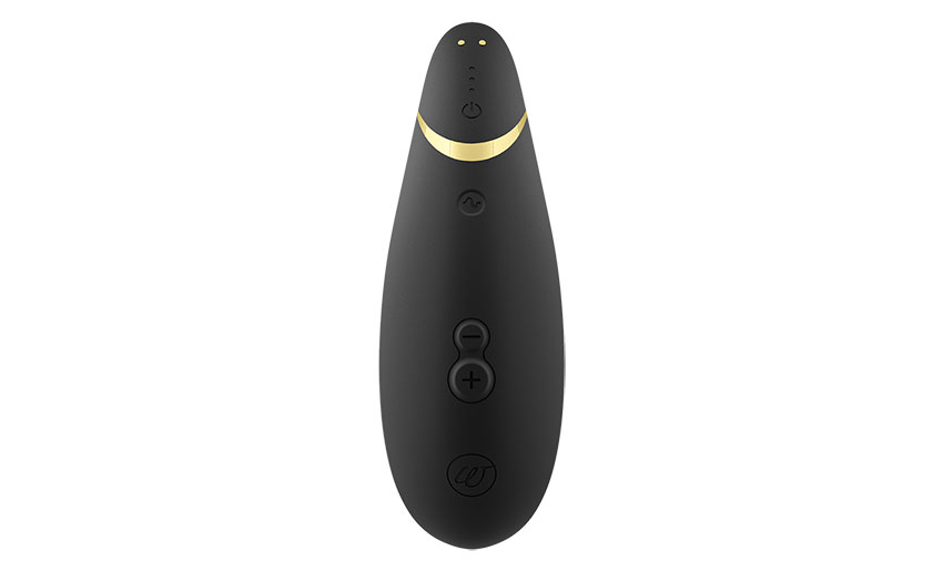 ★Womanizer Premium2 Black-WZ212SG9 Black-Gold ウーマナイザー プレミアム2 ブラック クリトリス バイブ 完全防水 G-スポットオーガズム マッサージ